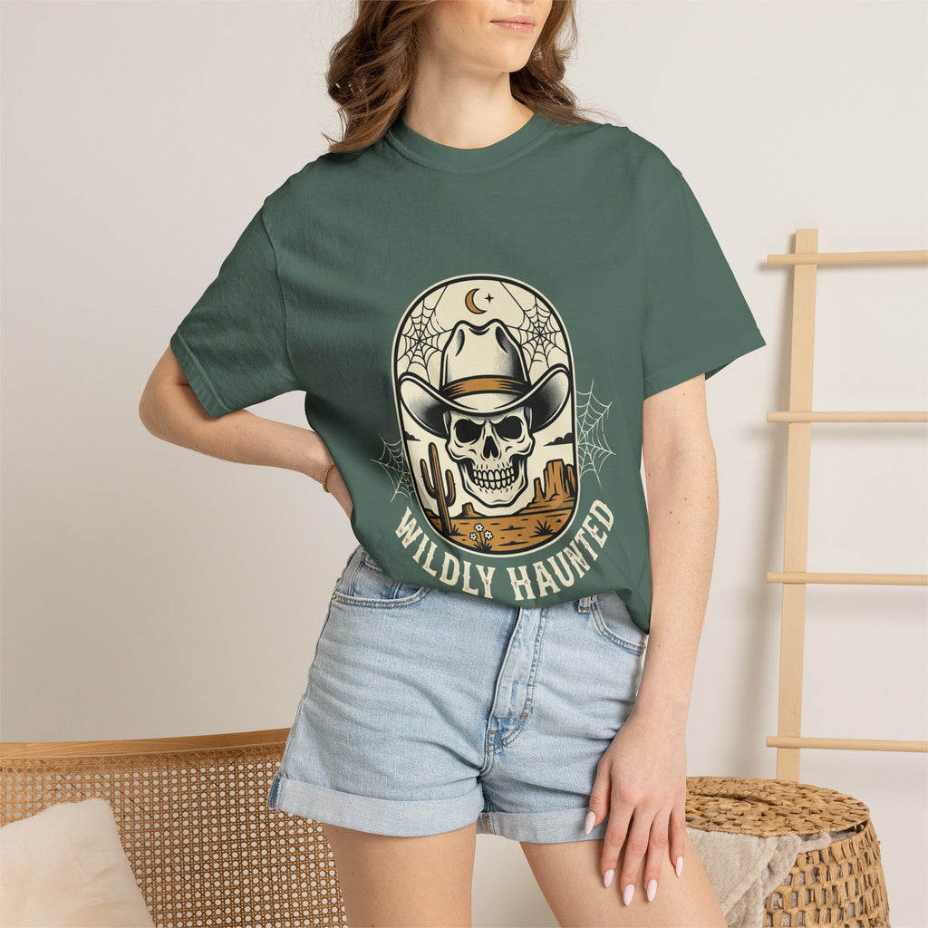 Skull Cowboy T-Shirt — Wildly Haunted Western Graphic Tee