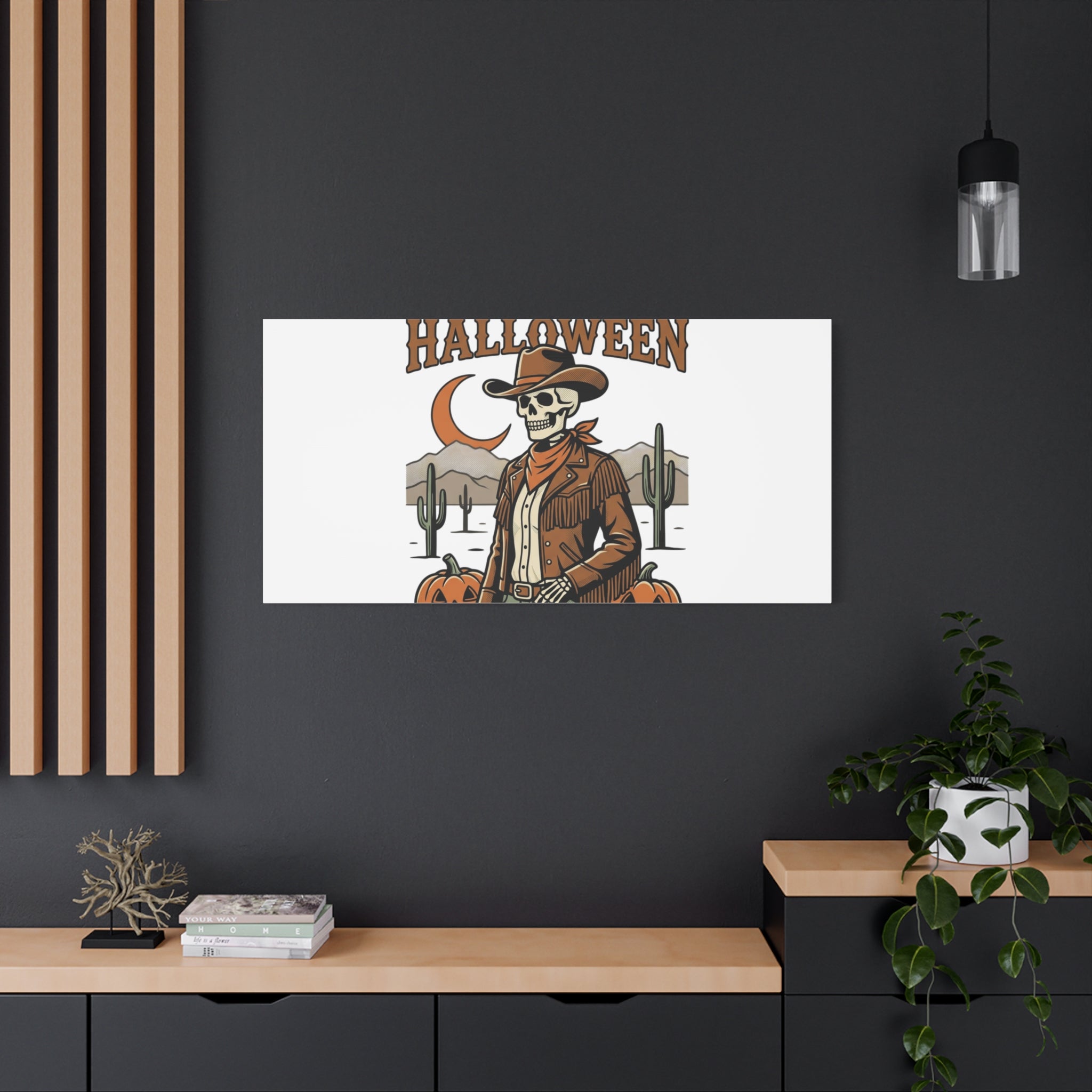 Howdy Halloween Canvas