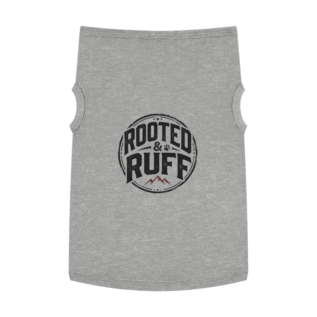 Rooftop Ruff Pet Tank Top - Mountain Logo Dog Shirt