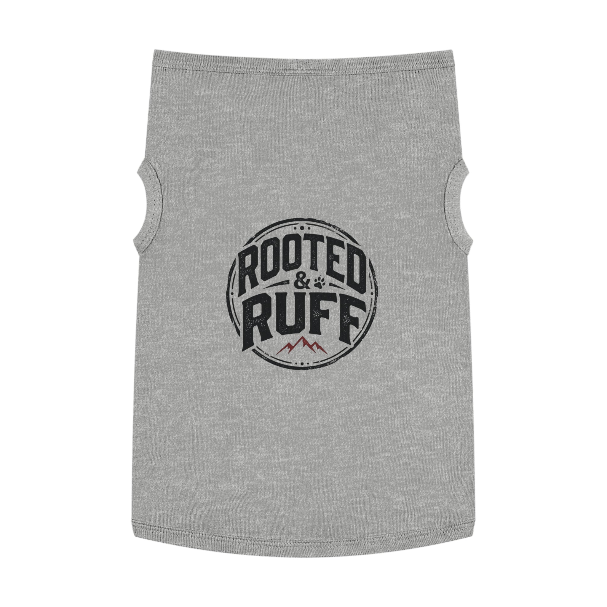 Rooftop Ruff Pet Tank Top - Mountain Logo Dog Shirt