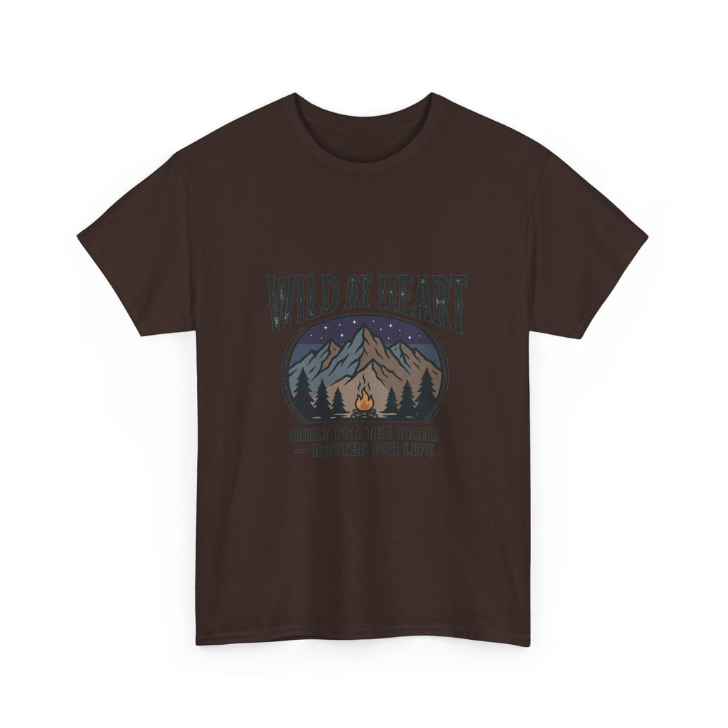 Wild at Heart Mountain T-Shirt — "Built for the Trail, Rooted for Life"