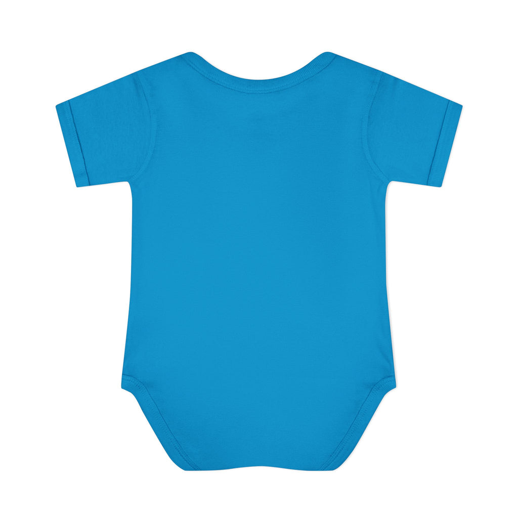 Infant Bodysuit - "Rooted in Faith" Cross Baby Onesie (Religious Newborn Gift)