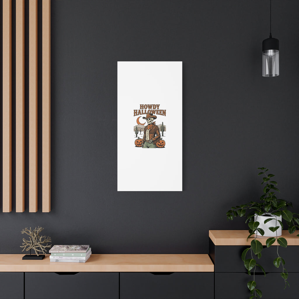 Howdy Halloween Canvas