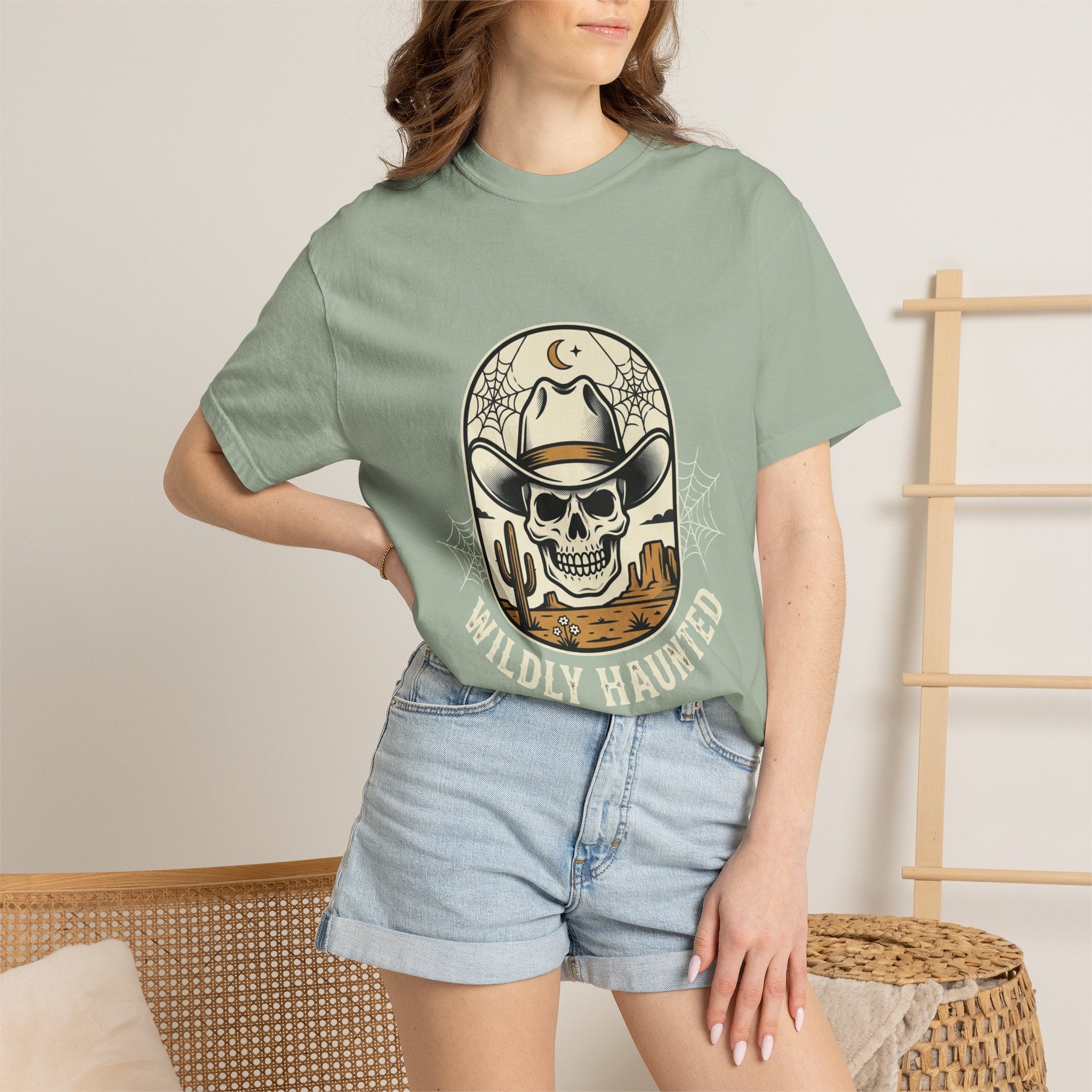 Skull Cowboy T-Shirt — Wildly Haunted Western Graphic Tee