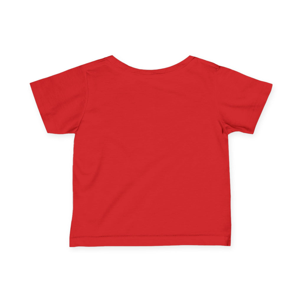 Infant Tee — "God Bless This Land" Mountain Cross Baby Shirt