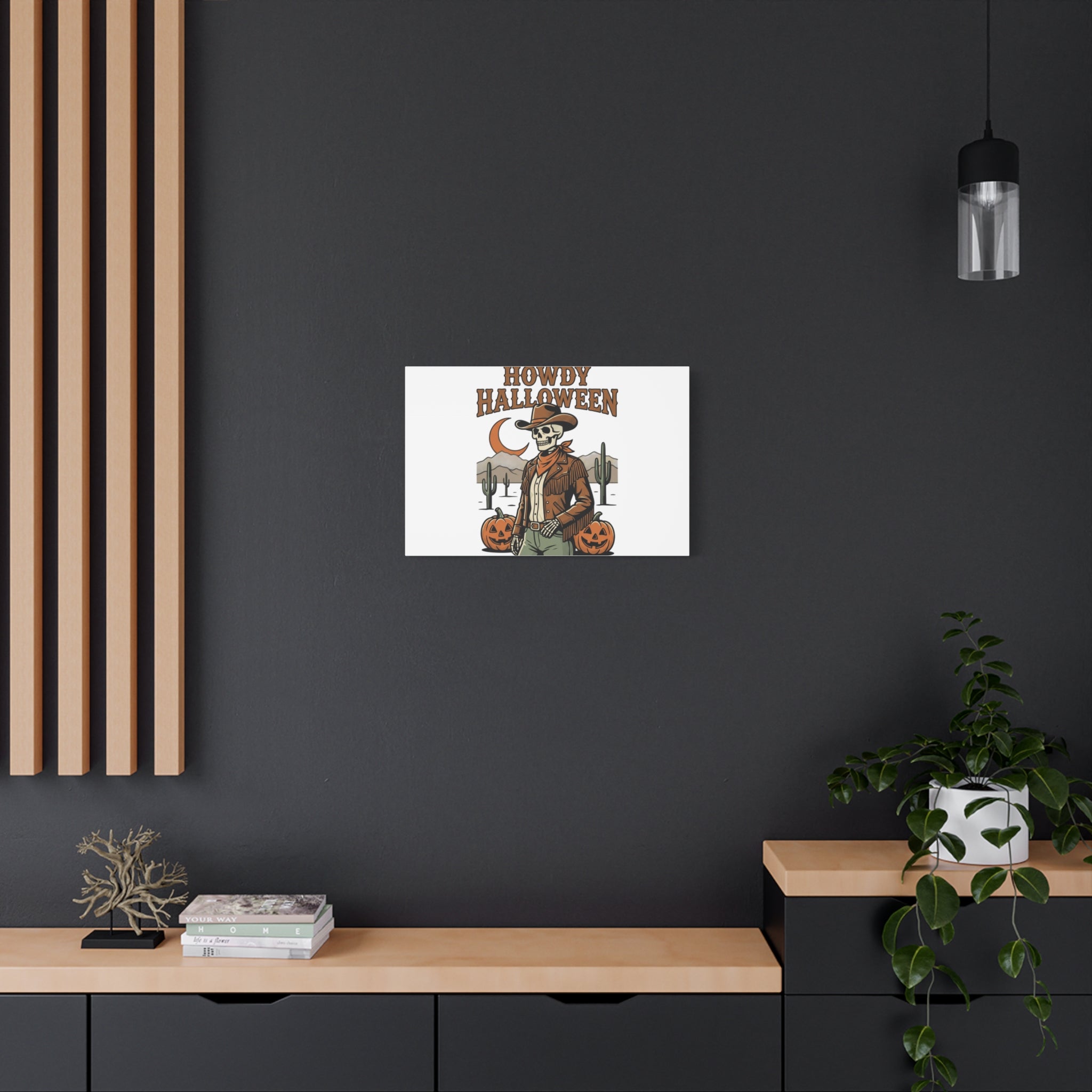 Howdy Halloween Canvas