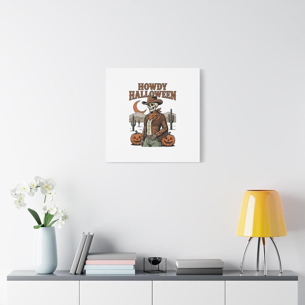 Howdy Halloween Canvas