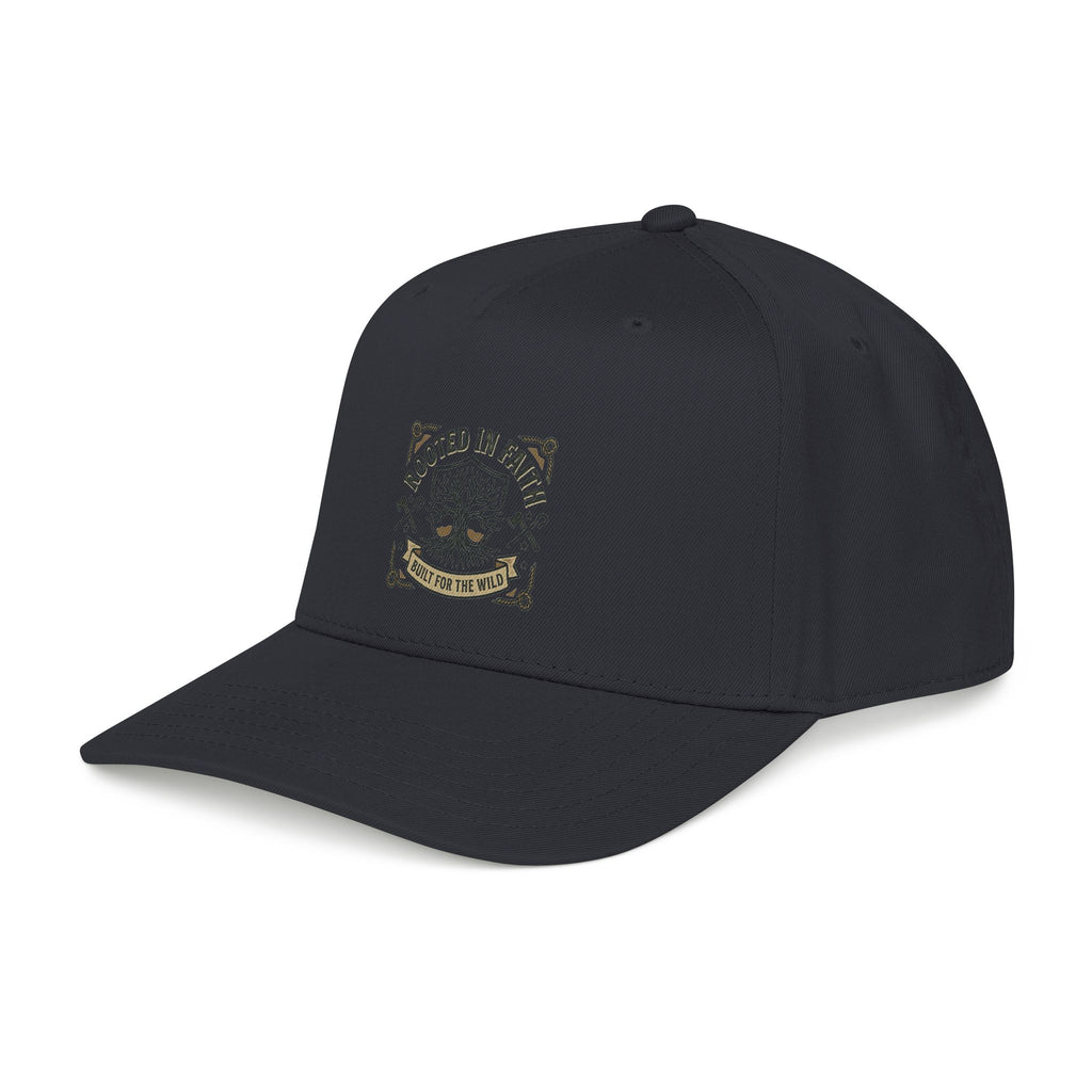 Rooted in Faith Baseball Cap — "Rooted for the World" Christian Trucker Hat