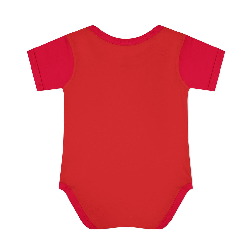 Infant Bodysuit - "Rooted in Faith" Cross Baby Onesie (Religious Newborn Gift)