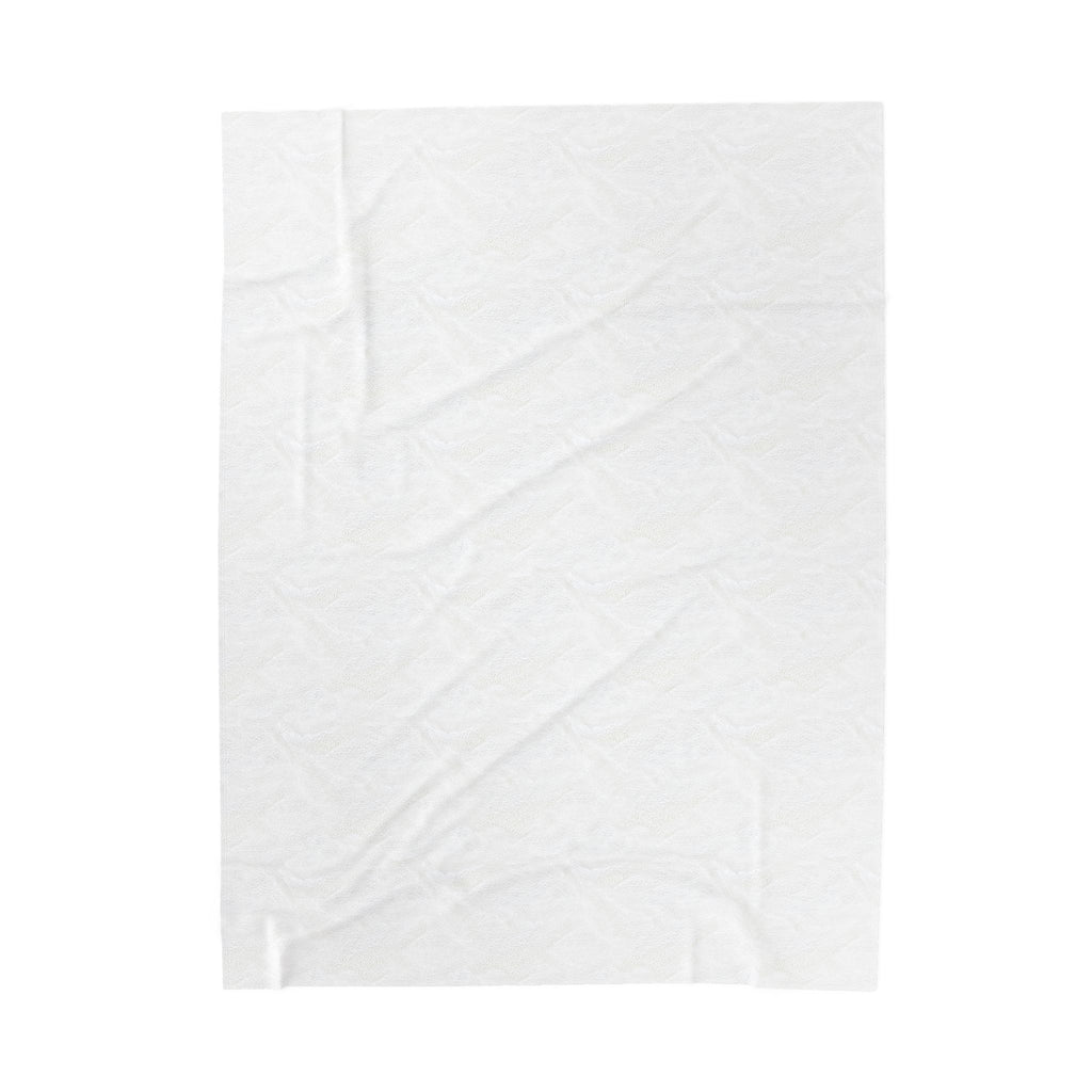 Velveteen Plush Blanket – “Wildly Rooted” Boho Western Throw