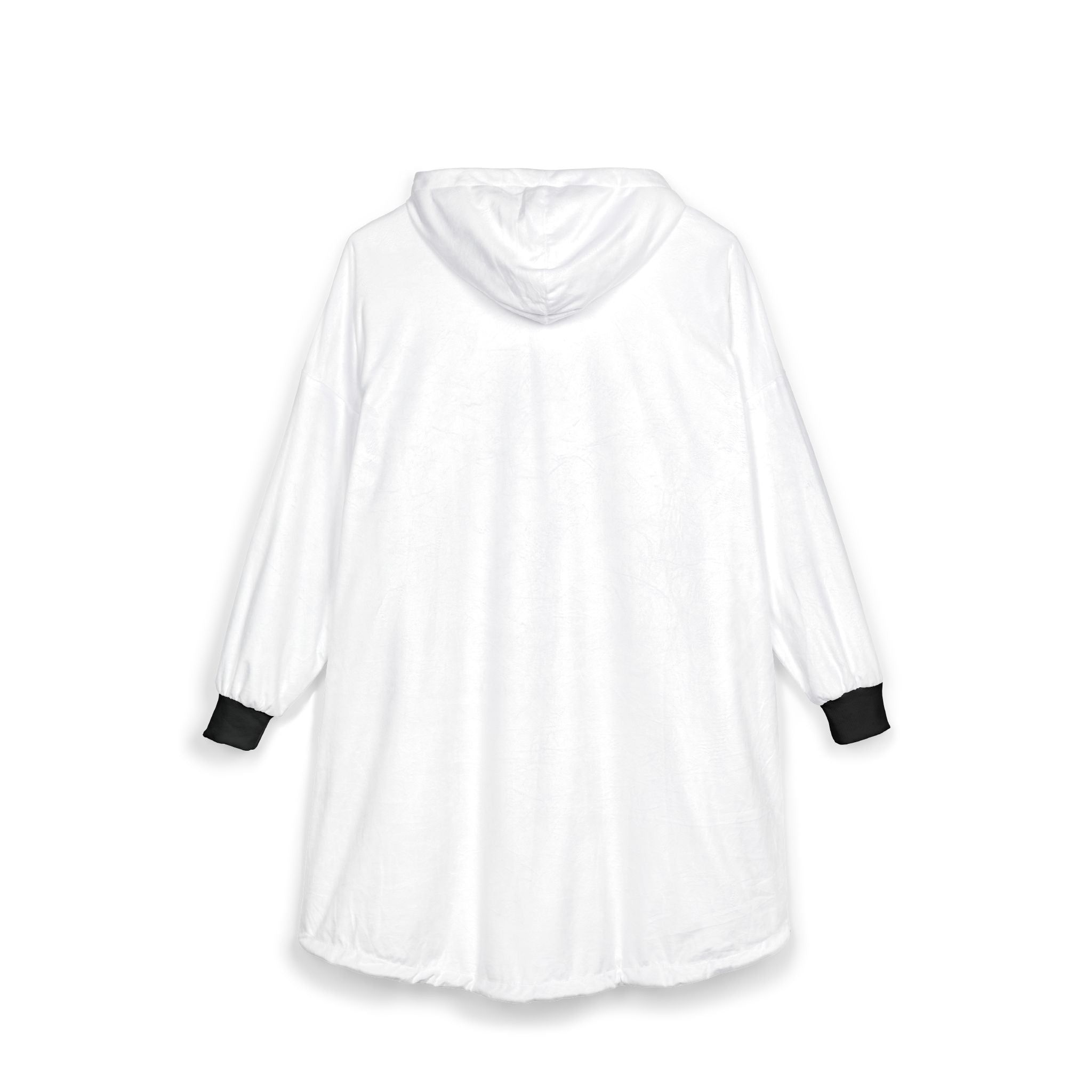 Hooded Blanket - 'Wildly Rooted' Floral Monogram Cozy Sherpa