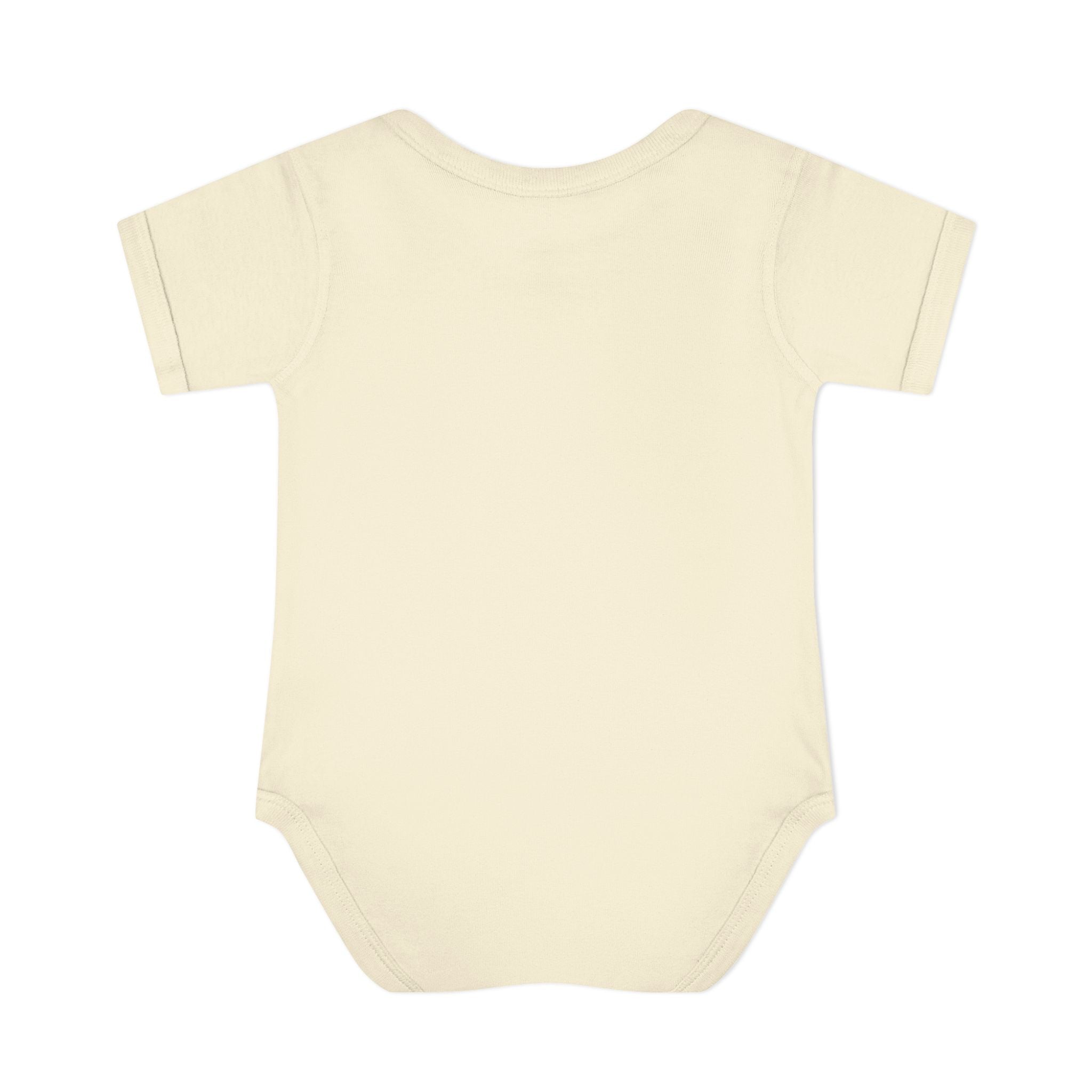 Infant Bodysuit - "Rooted in Faith" Cross Baby Onesie (Religious Newborn Gift)