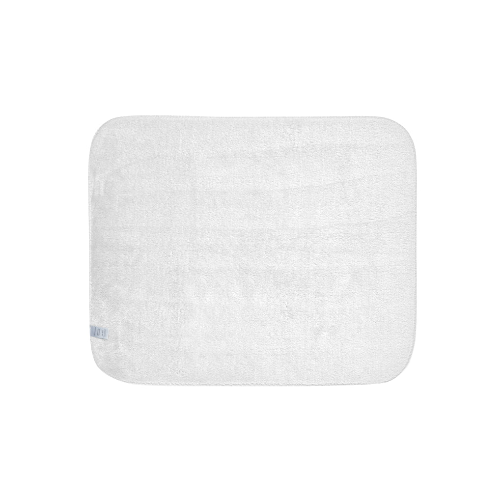 Sherpa Blanket — "Repeat • Pray • Rest • Trust" Floral Cozy Throw for Faith-Based Comfort, Gift for Women