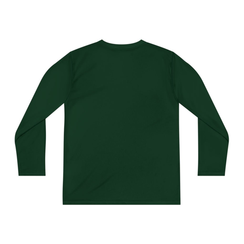 Youth Long Sleeve Tee — "Freedom Was Never Free" Patriotic Flag Design