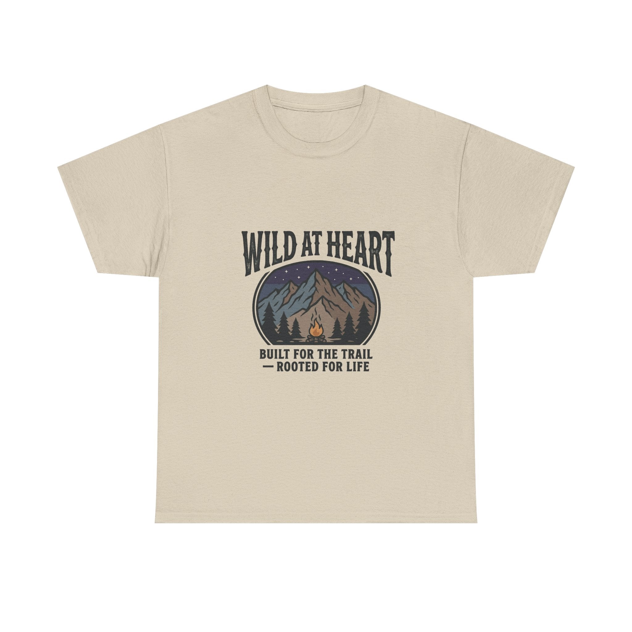 Wild at Heart Mountain T-Shirt — "Built for the Trail, Rooted for Life"