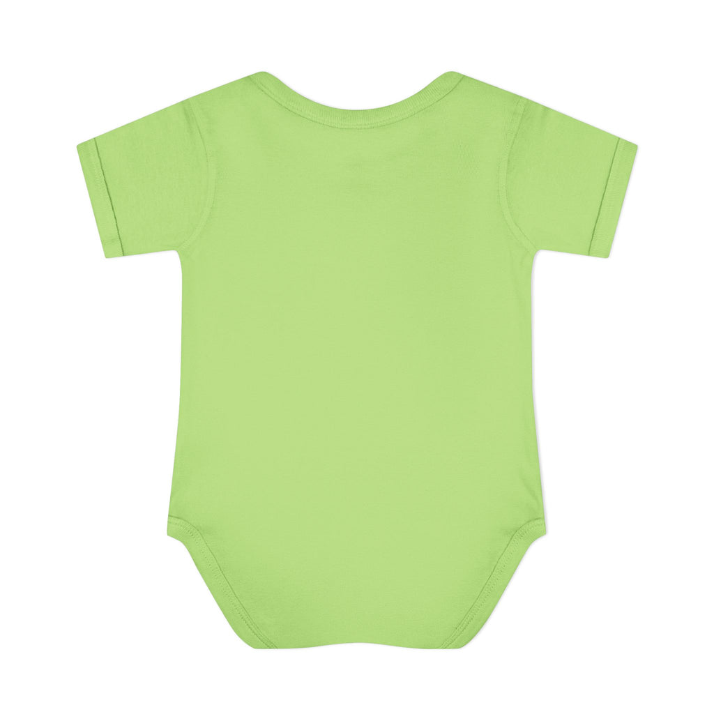 Infant Bodysuit - "Rooted in Faith" Cross Baby Onesie (Religious Newborn Gift)