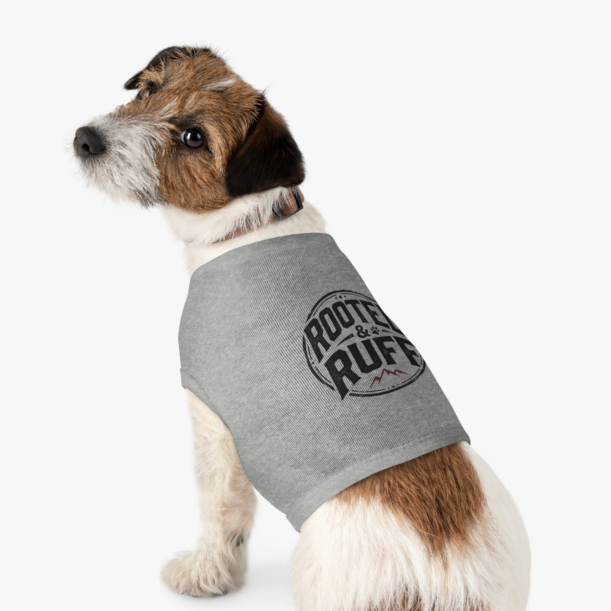 Rooftop Ruff Pet Tank Top - Mountain Logo Dog Shirt
