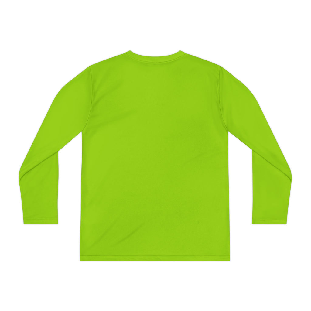Youth Long Sleeve Tee — "Freedom Was Never Free" Patriotic Flag Design