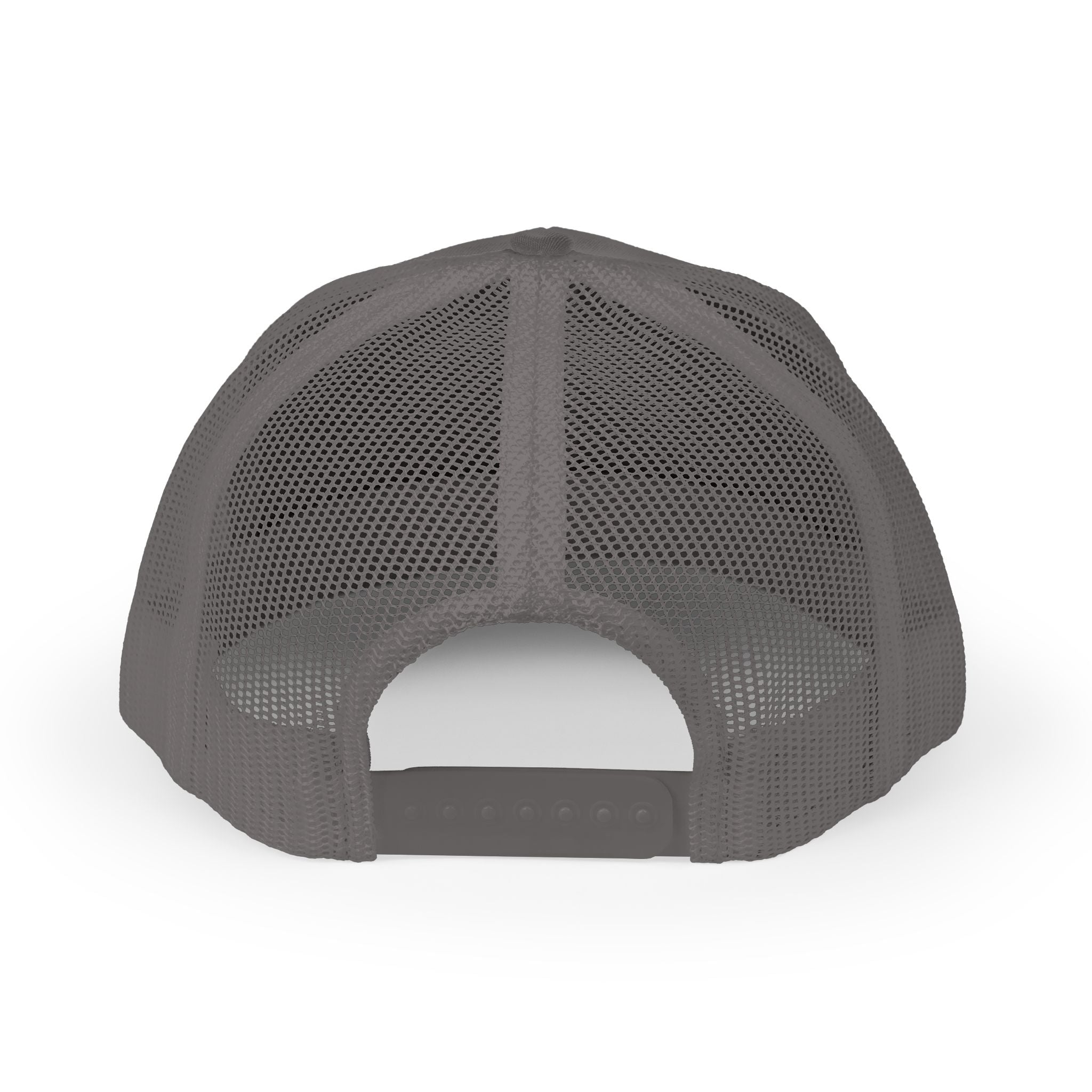 Retro Trucker Hat — Vintage 'WR' Logo Mesh Cap