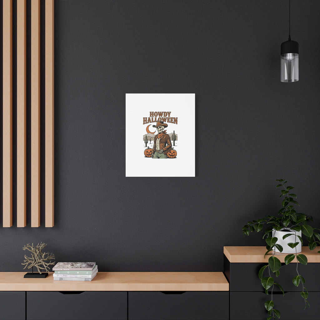 Howdy Halloween Canvas