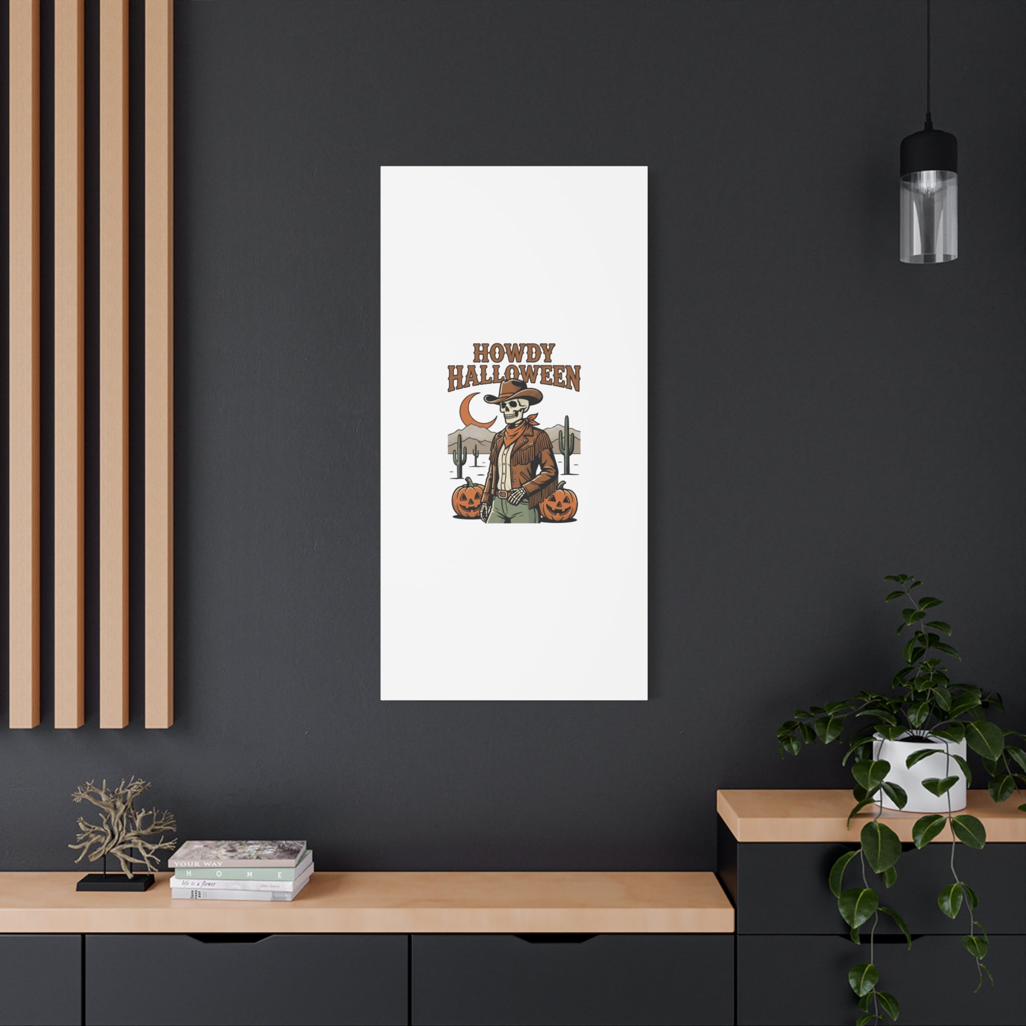 Howdy Halloween Canvas
