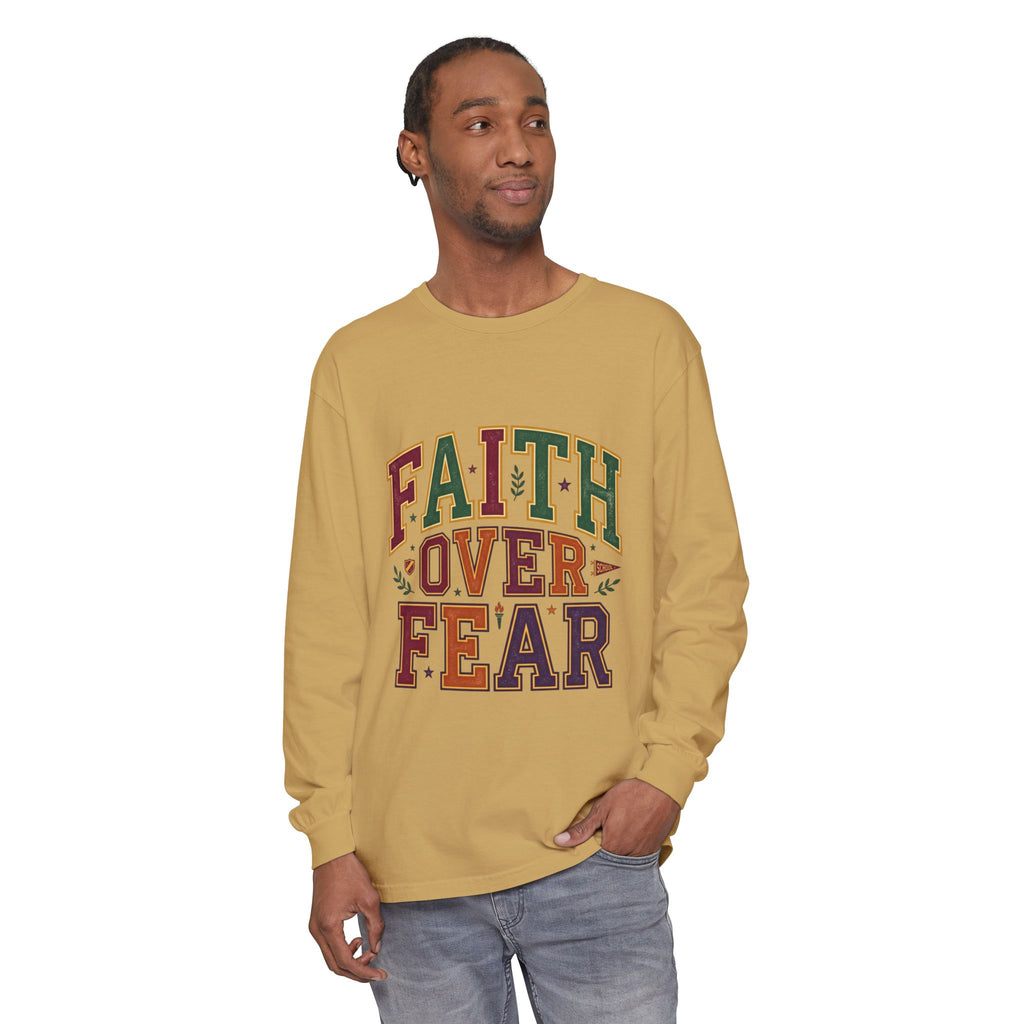 Faith Over Fear Long Sleeve Tee