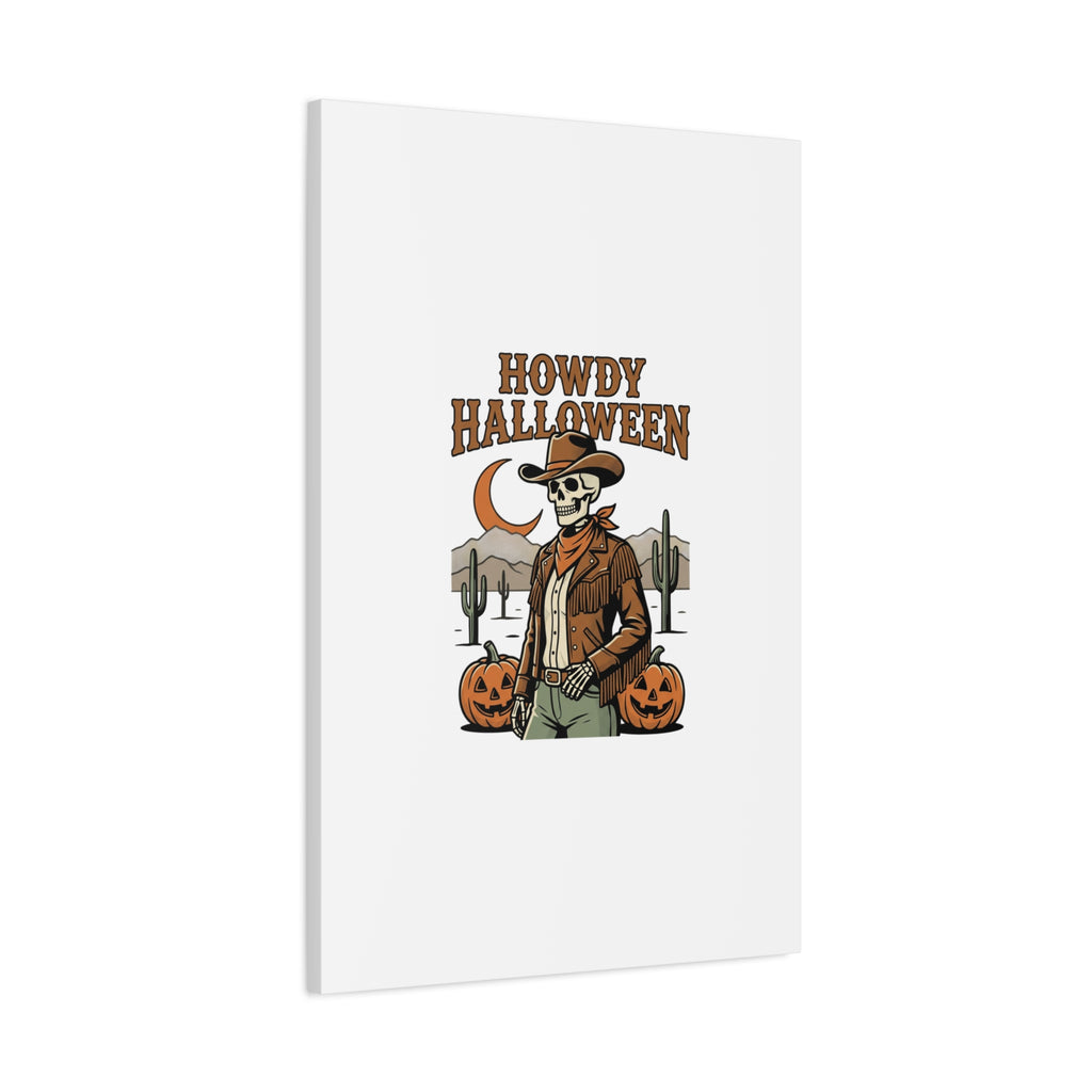 Howdy Halloween Canvas