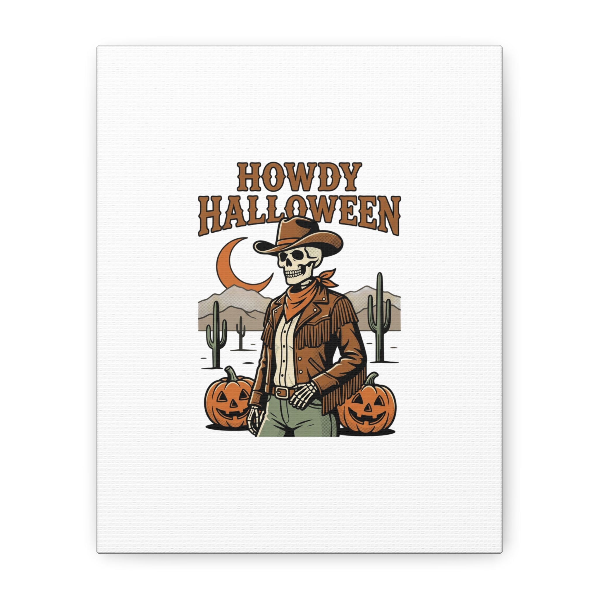 Howdy Halloween Canvas