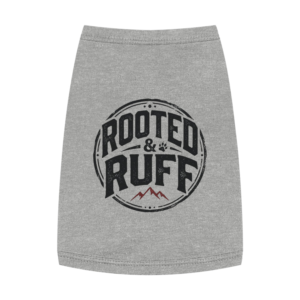 Rooftop Ruff Pet Tank Top - Mountain Logo Dog Shirt