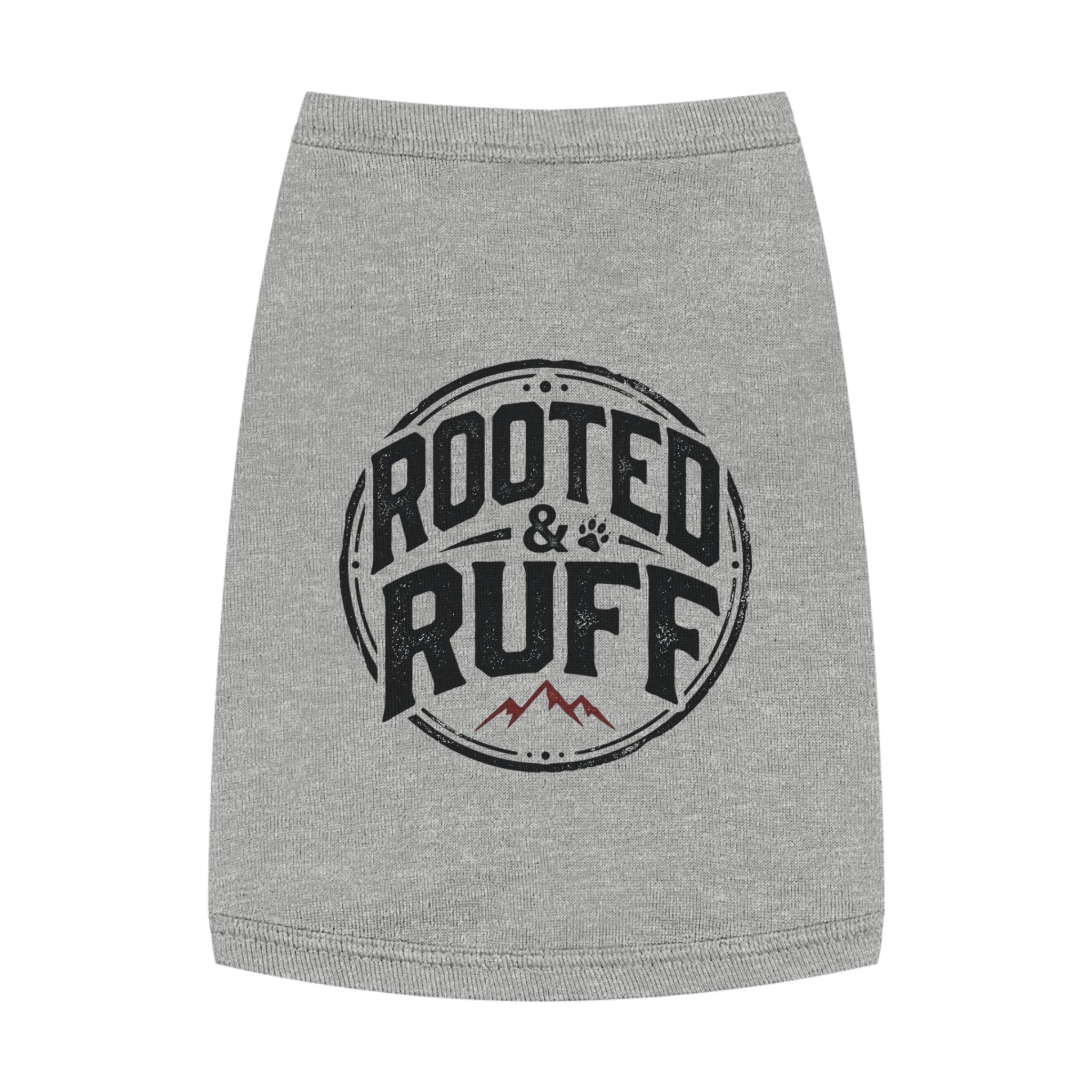 Rooftop Ruff Pet Tank Top - Mountain Logo Dog Shirt