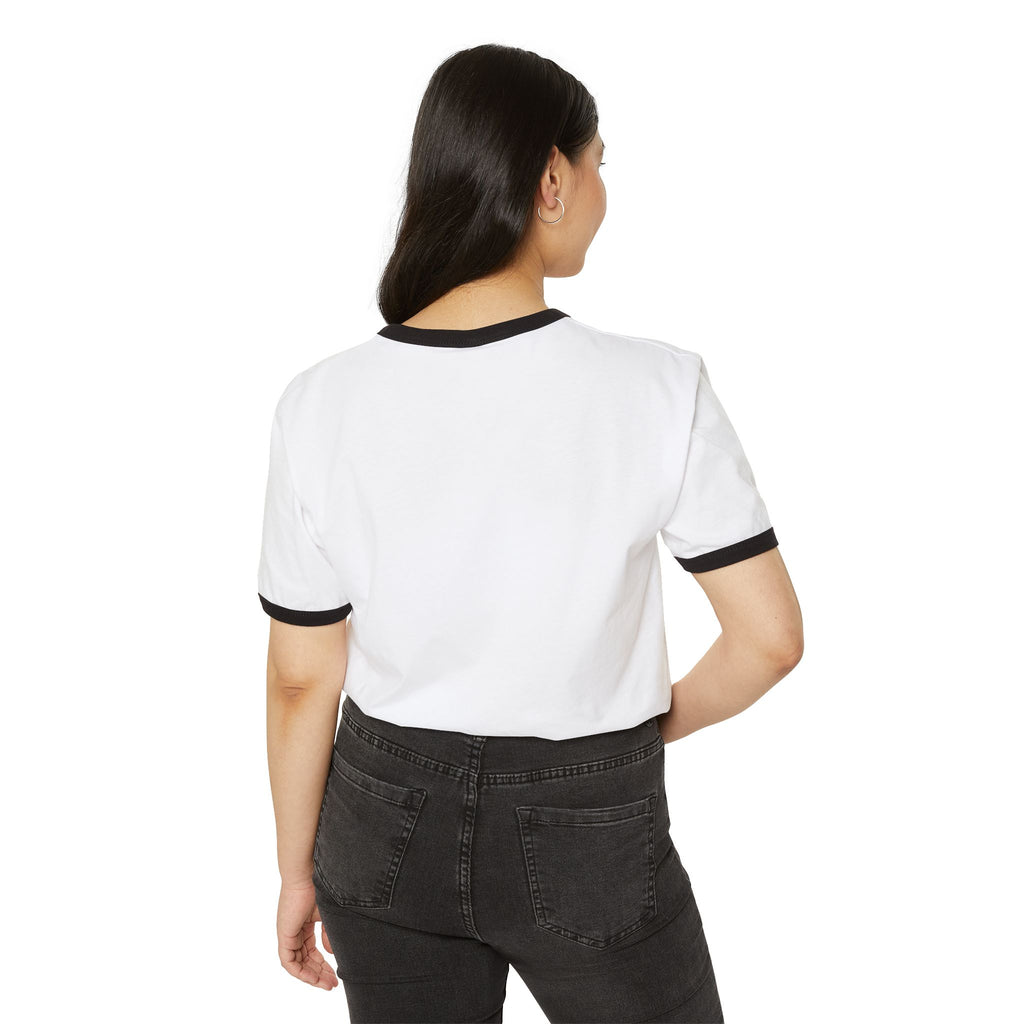 Walk by Faith Ringer T-Shirt — Inspirational Christian Tee