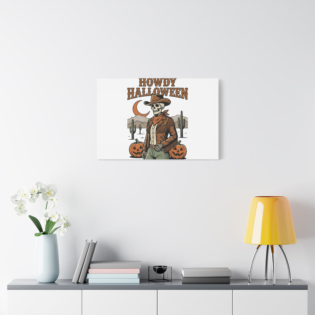 Howdy Halloween Canvas