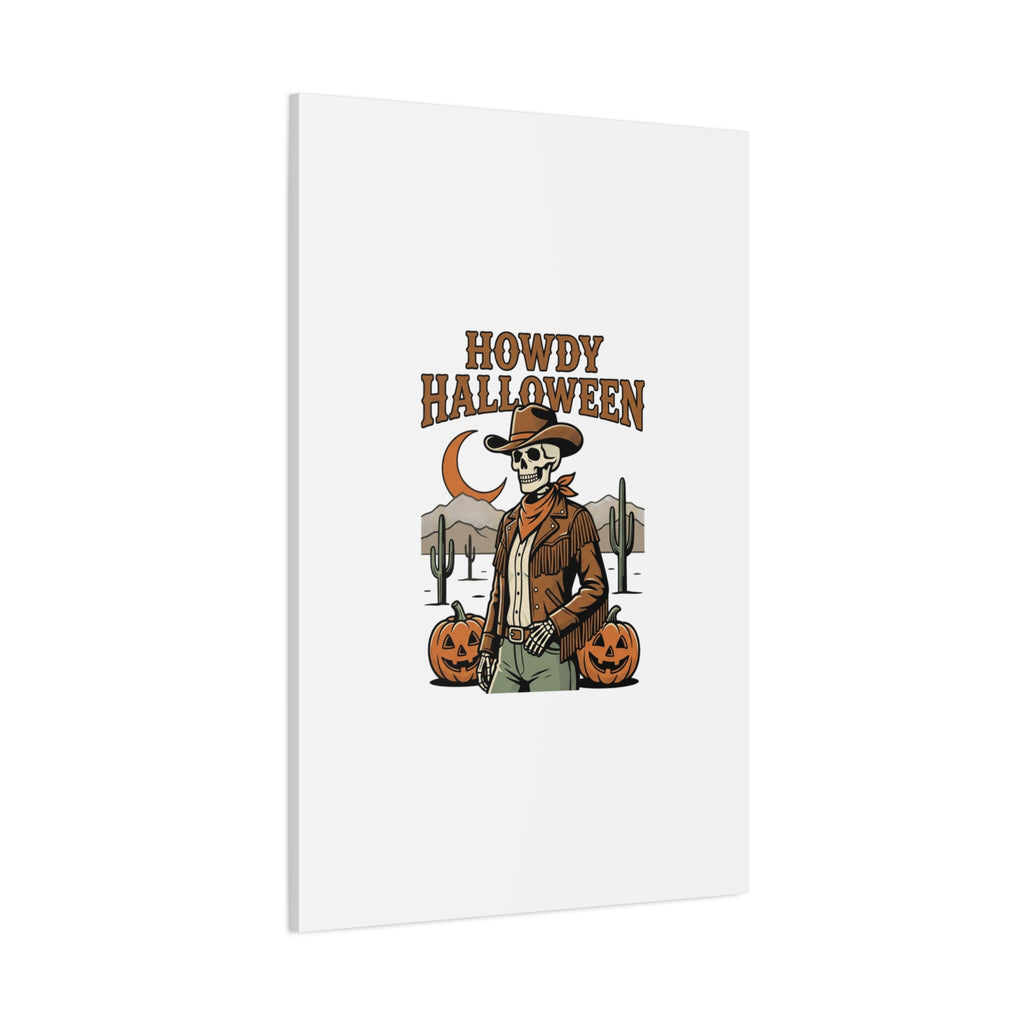 Howdy Halloween Canvas