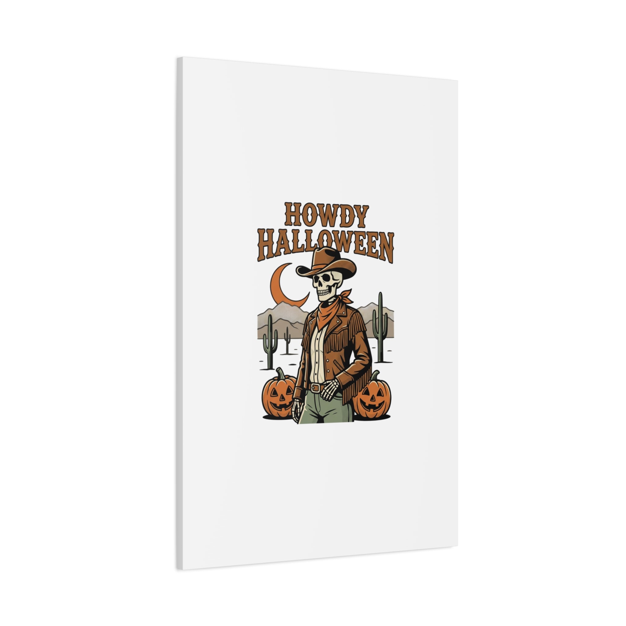 Howdy Halloween Canvas