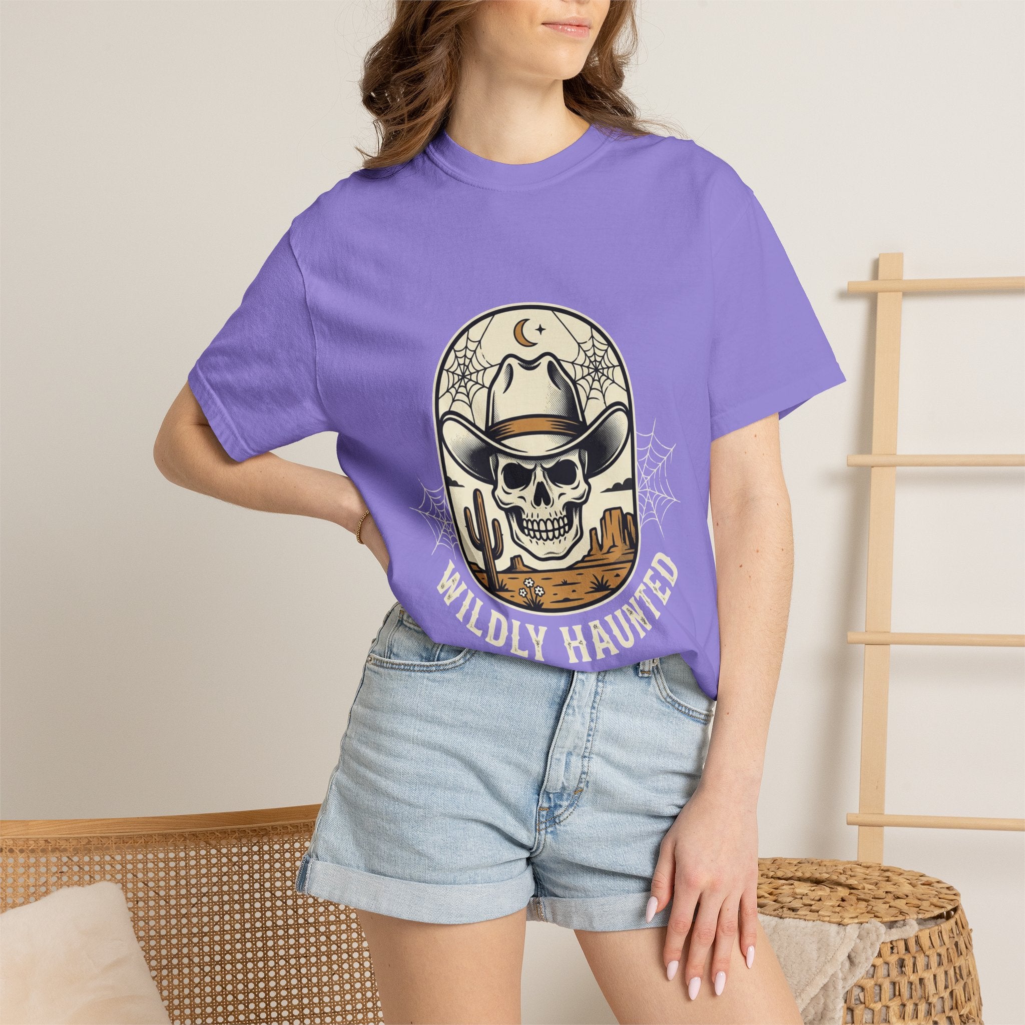 Skull Cowboy T-Shirt — Wildly Haunted Western Graphic Tee