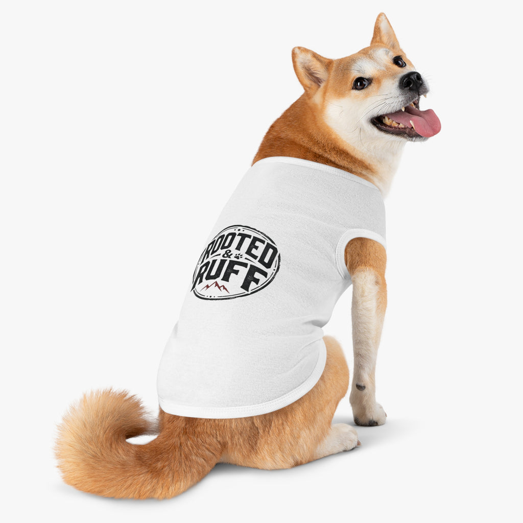 Rooftop Ruff Pet Tank Top - Mountain Logo Dog Shirt