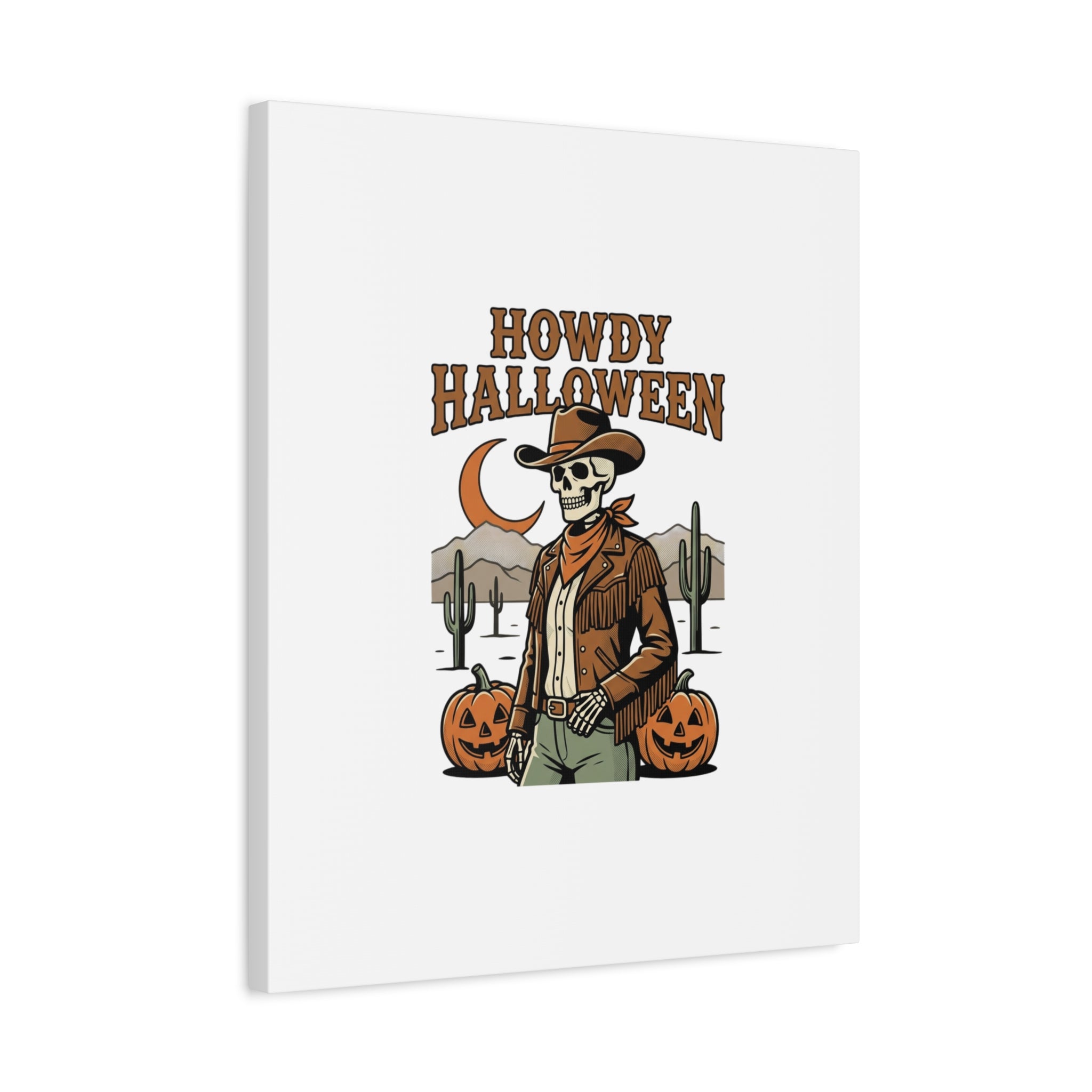 Howdy Halloween Canvas