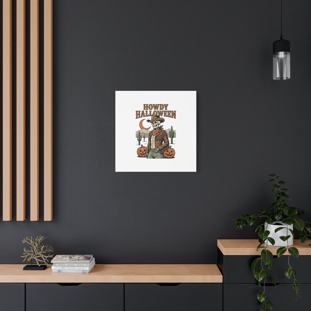 Howdy Halloween Canvas