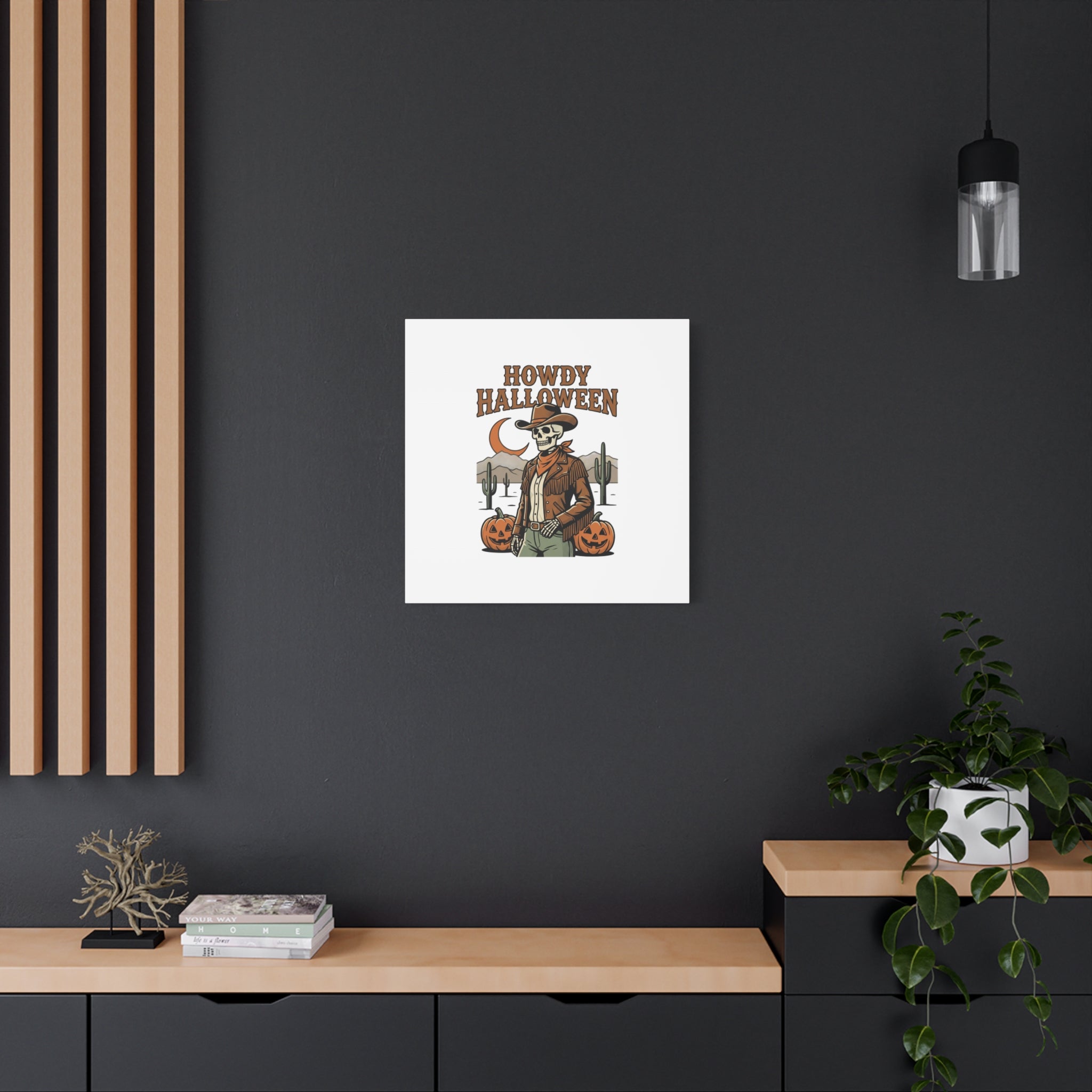 Howdy Halloween Canvas