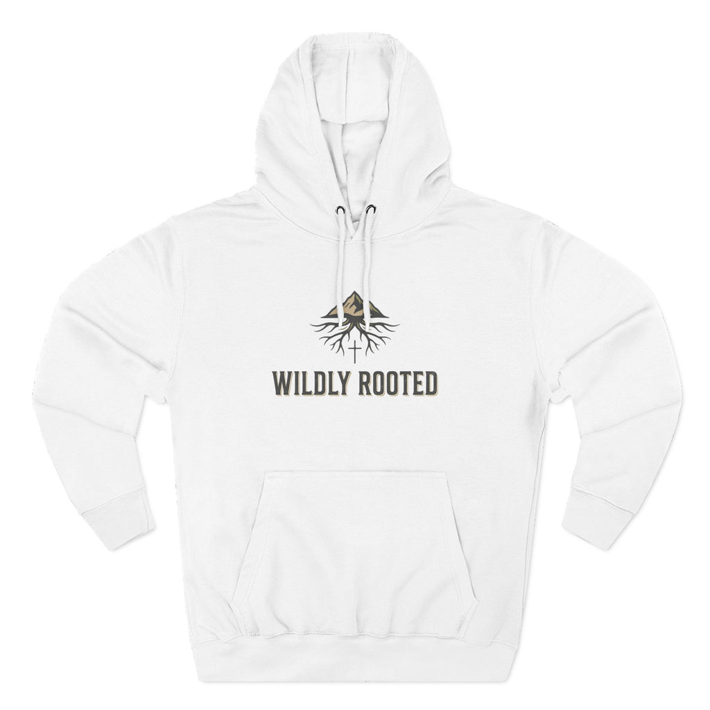 Wildly Rooted Hoodie — Nature-Inspired Pullover with Tree Roots Graphic