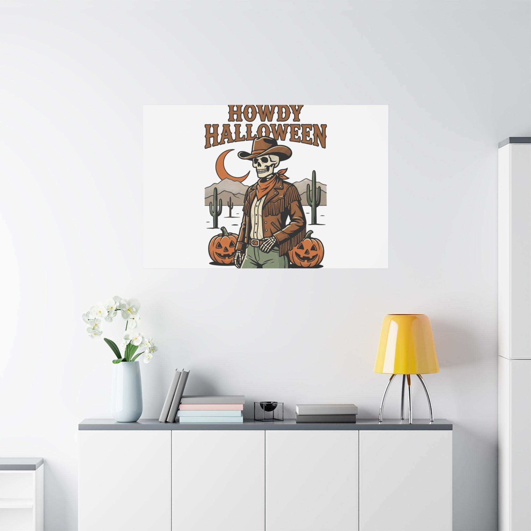 Howdy Halloween Canvas