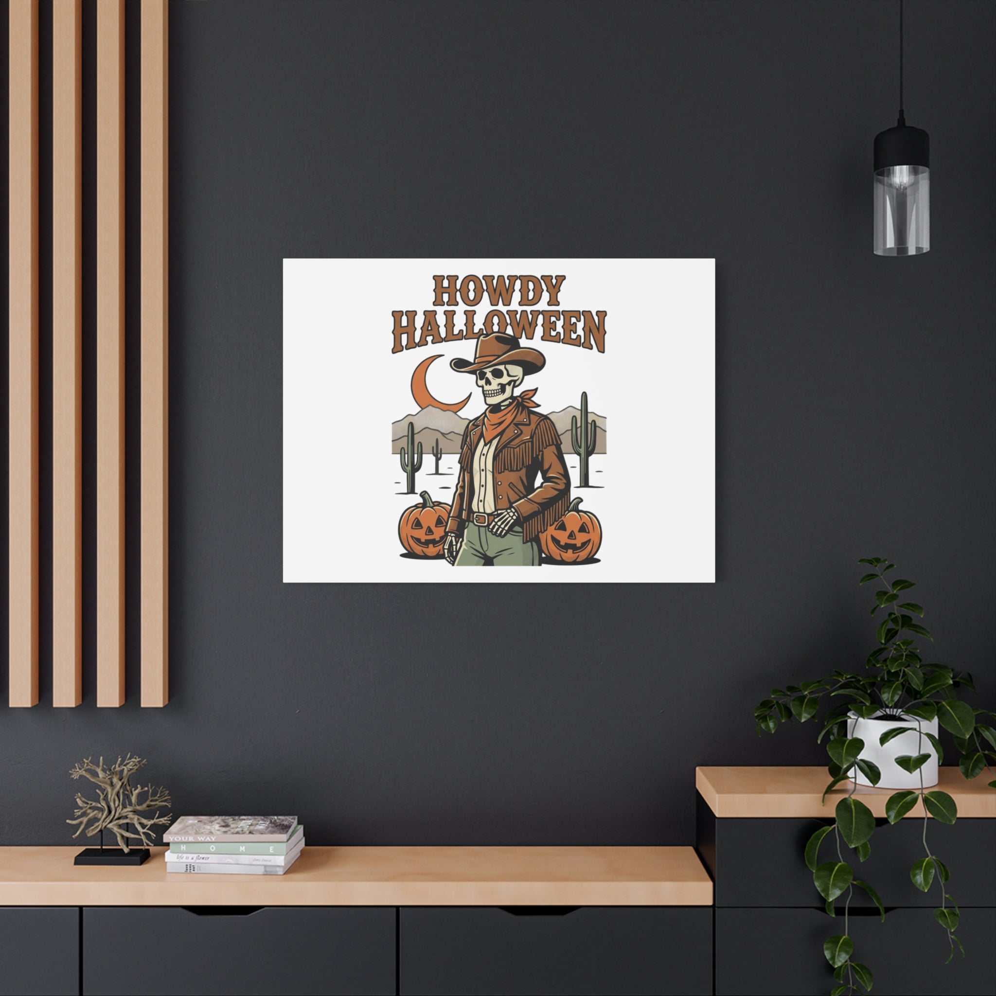 Howdy Halloween Canvas