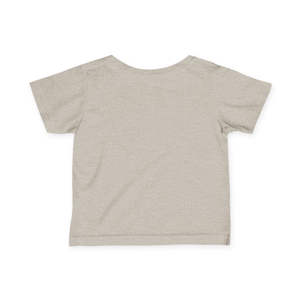 Infant Tee — "God Bless This Land" Mountain Cross Baby Shirt