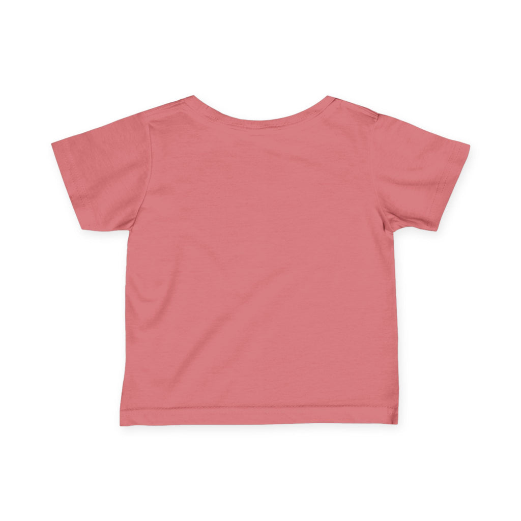 Infant Tee — "God Bless This Land" Mountain Cross Baby Shirt