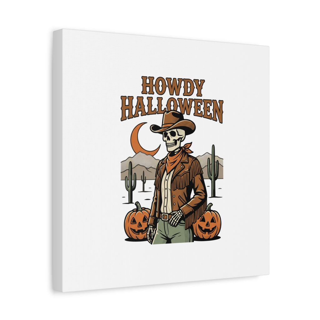 Howdy Halloween Canvas