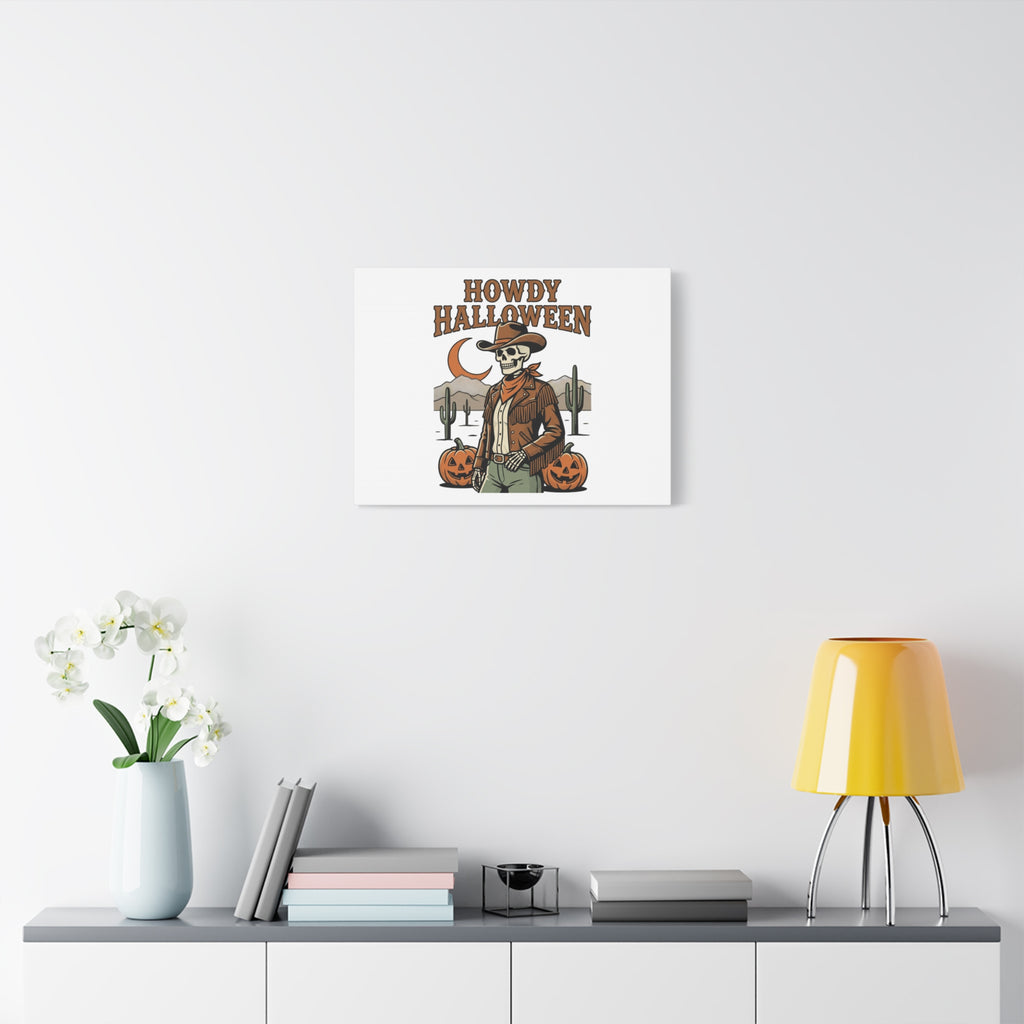 Howdy Halloween Canvas