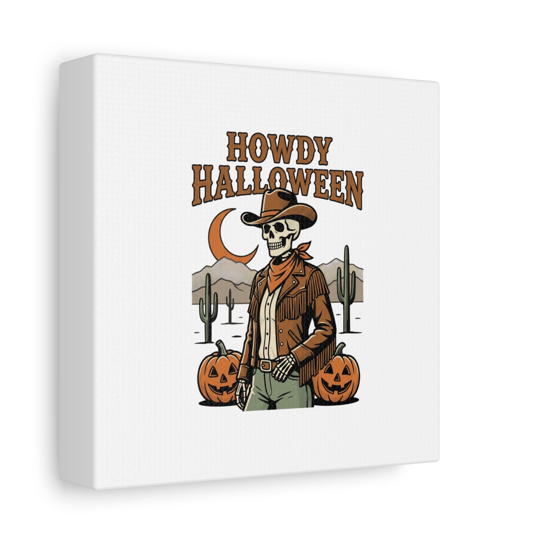 Howdy Halloween Canvas