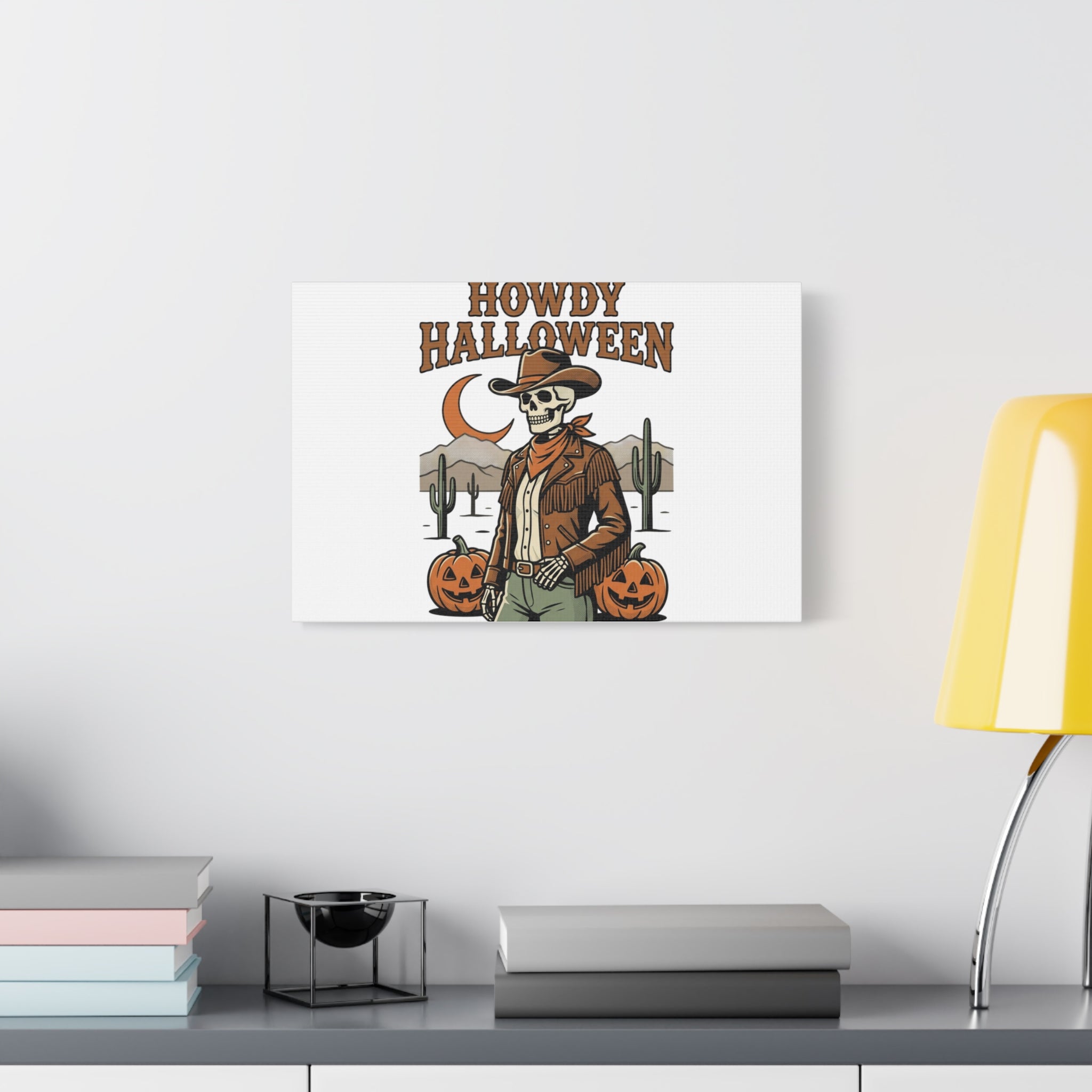 Howdy Halloween Canvas