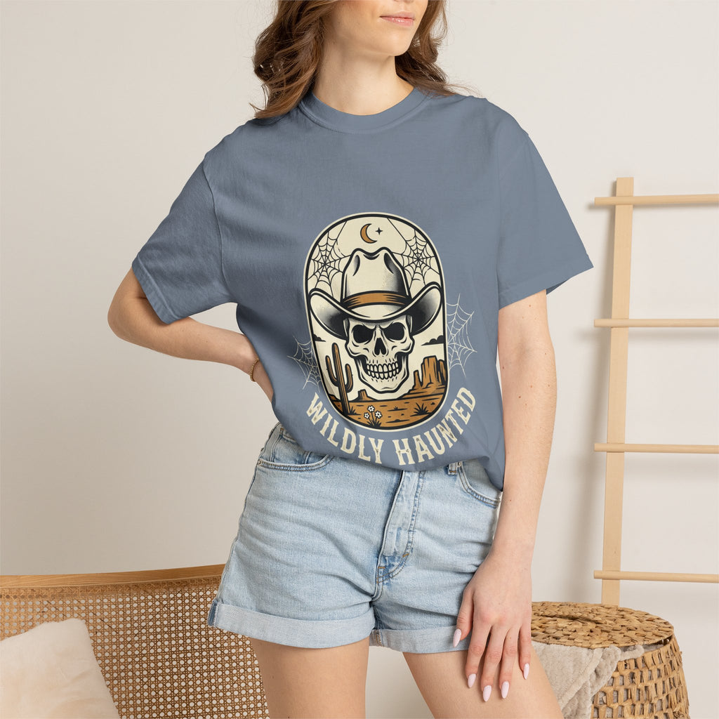 Skull Cowboy T-Shirt — Wildly Haunted Western Graphic Tee