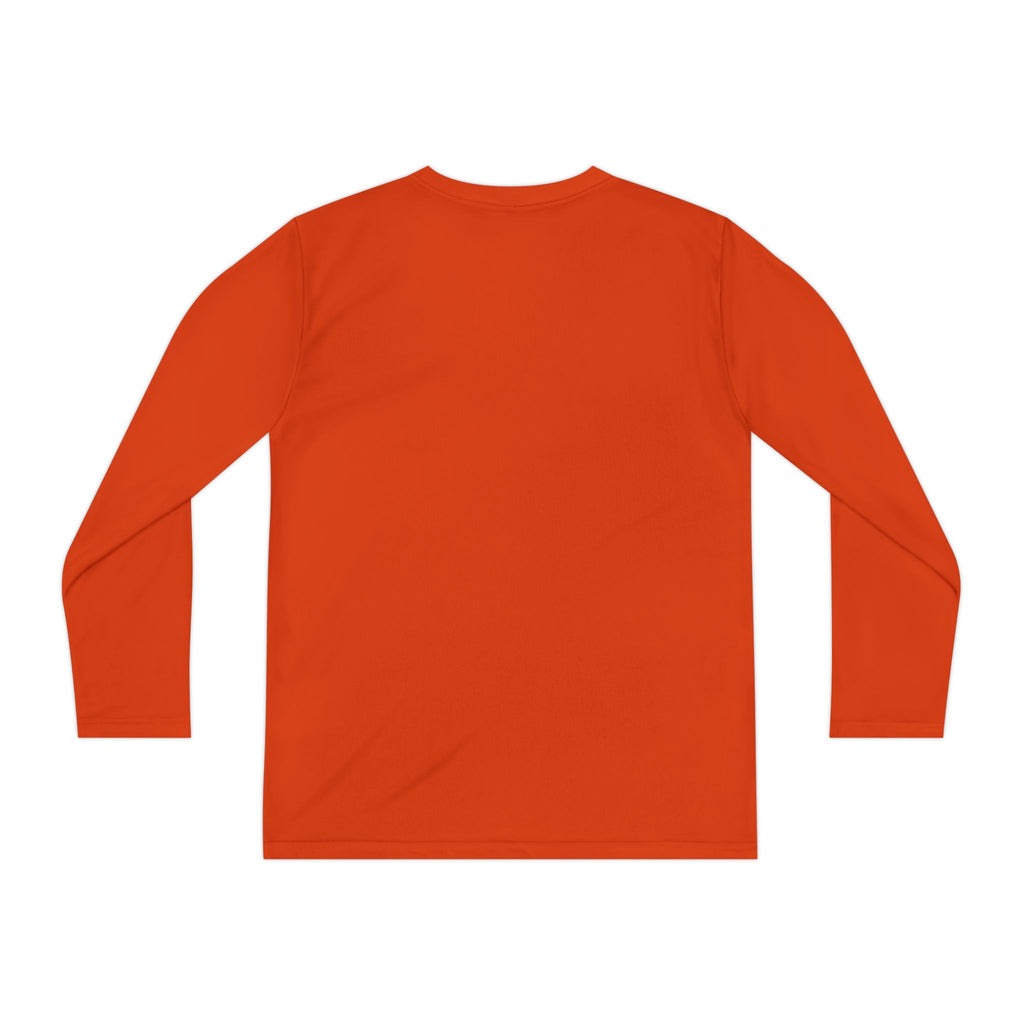 Youth Long Sleeve Tee — "Freedom Was Never Free" Patriotic Flag Design